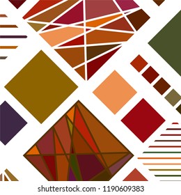 Abstract modern geometric background