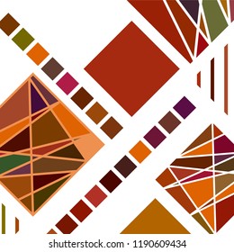 Abstract modern geometric background