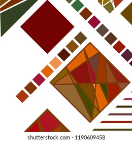 Abstract modern geometric background