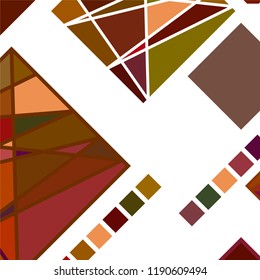 Abstract modern geometric background