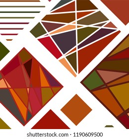 Abstract modern geometric background