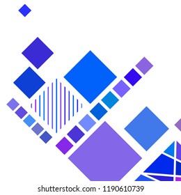 Abstract modern geometric background