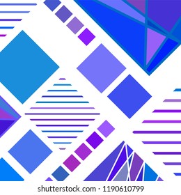 Abstract modern geometric background