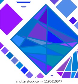 Abstract modern geometric background