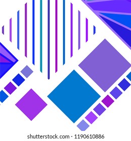 Abstract modern geometric background