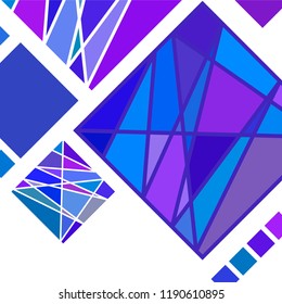 Abstract modern geometric background