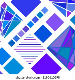 Abstract modern geometric background