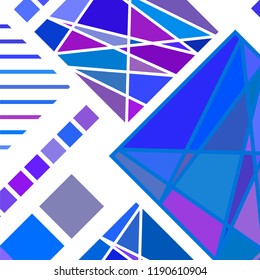 Abstract modern geometric background