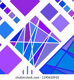 Abstract modern geometric background