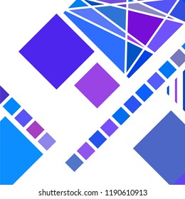Abstract modern geometric background