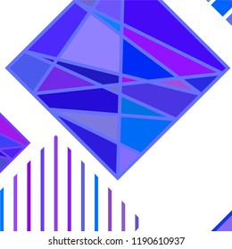 Abstract modern geometric background