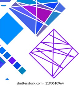 Abstract modern geometric background