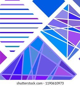 Abstract modern geometric background