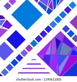 Abstract modern geometric background