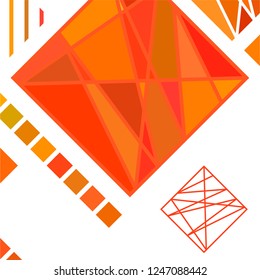 Abstract modern geometric background