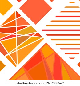 Abstract modern geometric background