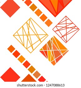 Abstract modern geometric background