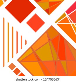 Abstract modern geometric background