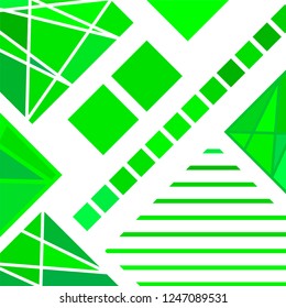 Abstract modern geometric background