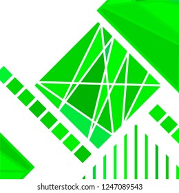 Abstract modern geometric background
