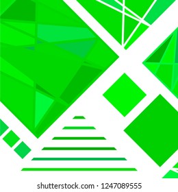 Abstract modern geometric background