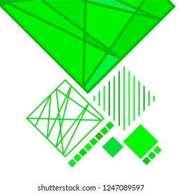 Abstract modern geometric background