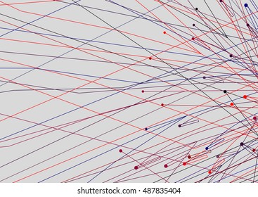Abstract modern geometric background