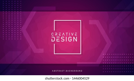 Abstract modern geometric background. cool digital wallpaper design concept with dynamic shape composition. suitable for your website template. vector illustration.