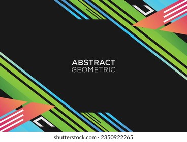 abstrakte, moderne, geometrische Hintergrundfarbe