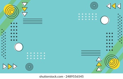 Abstract modern geometric background design.