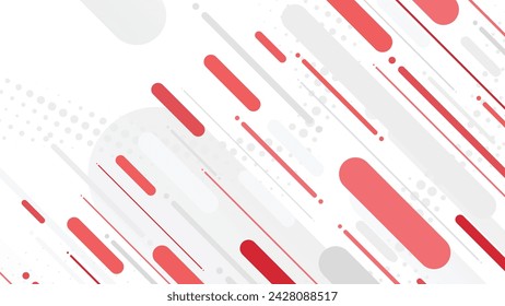 Abstract modern geometric background with diagonal lines. Dynamic shapes composition