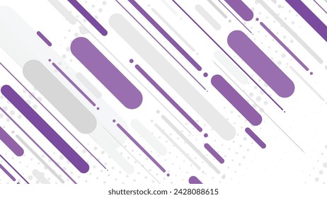 Abstract modern geometric background with diagonal lines. Dynamic shapes composition
