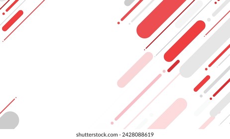 Abstract modern geometric background with diagonal lines. Dynamic shapes composition