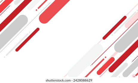 Abstract modern geometric background with diagonal lines. Dynamic shapes composition