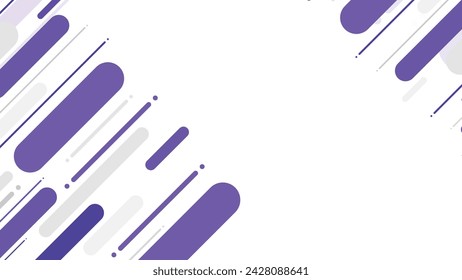 Abstract modern geometric background with diagonal lines. Dynamic shapes composition