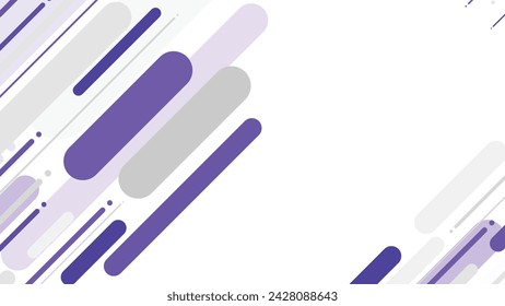 Abstract modern geometric background with diagonal lines. Dynamic shapes composition