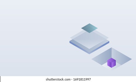 Abstract modern geometric background Illustration