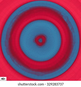 Abstract Modern Geometric Background. Polygonal Mosaic Illustration. 
