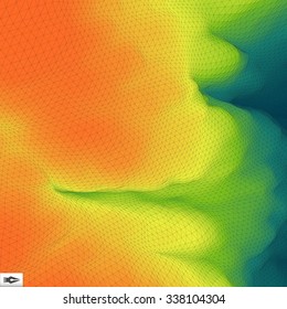 Abstract Modern Geometric Background. Polygonal Mosaic Illustration. Can Be Used For Marketing, Website, Print And Presentation.
