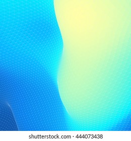 Abstract Modern Geometric Background. Polygonal Mosaic Illustration. Can Be Used For Marketing, Website, Print And Presentation. 