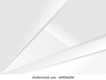 abstract modern geometric background white and gray color background