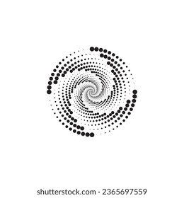 Abstract modern geometric banner with simple shapes in black and white colors