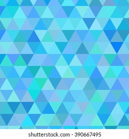 Abstract modern geometric blue background.