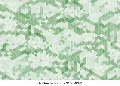Abstract modern geometric green background. Vector illustration. Can use for background