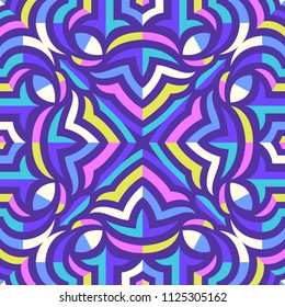 abstract modern geometric multi switching colorful pattern