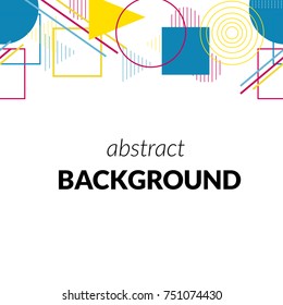 Abstract modern geometric seamless background. Pattern design, cover, template, decorated, brochure, flyer.