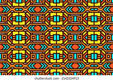 abstract modern geometric shape pattern seamless vector design.