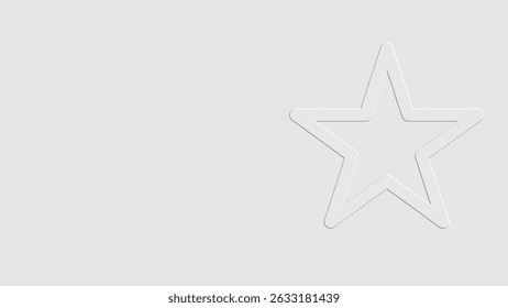 Abstracte moderne geometrische vorm witte grijze achtergrond 