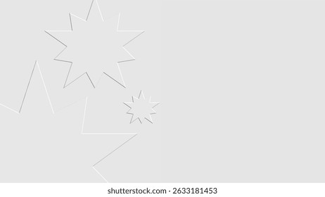 Abstracte moderne geometrische vorm witte grijze achtergrond 