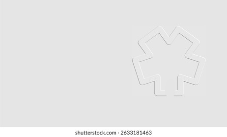 Abstrato moderno geométrico forma branco cinza fundo 